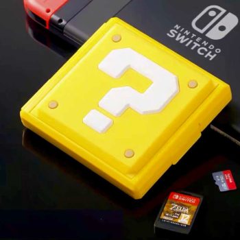 Caja Portajuegos Nintendo Switch Signo Mario Para 12 Juegos