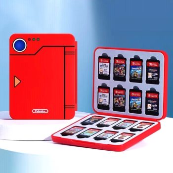 Caja Porta Juegos Nintendo Switch Pokedex Pokémon 16 Juegos