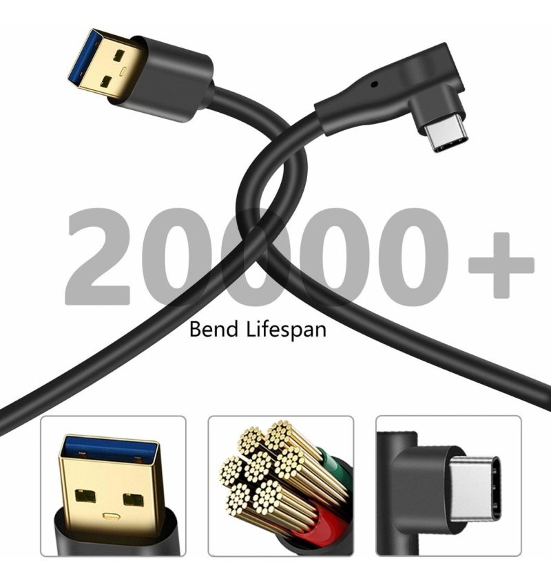 Cable Usb 3.2 A Usb C Para Oculus Quest 2 3.0m Premium - Imagen 5