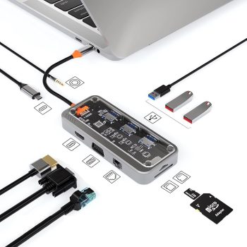 HUB USB C 10 en 1 LUKYRA