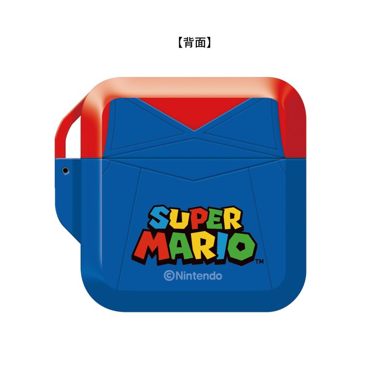 Estuche para Juegos Mario Bros con logo de Mario Bros. Estuche azul con rojo. Acepta 2 juegos de Nintendo Switch. Producto original.