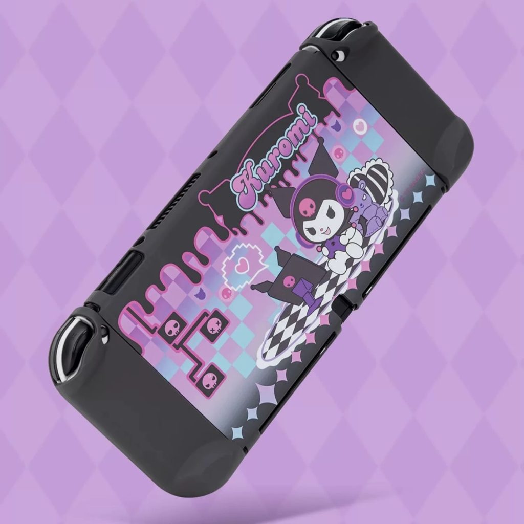 Carcasa Protectora Kuromi Sanrio Nintendo Switch OLED