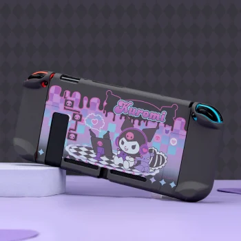 Carcasa Protectora Kuromi Sanrio Nintendo Switch OLED